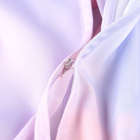 Tie-Dye Babydoll Swing Dress - Picture 7 of 8